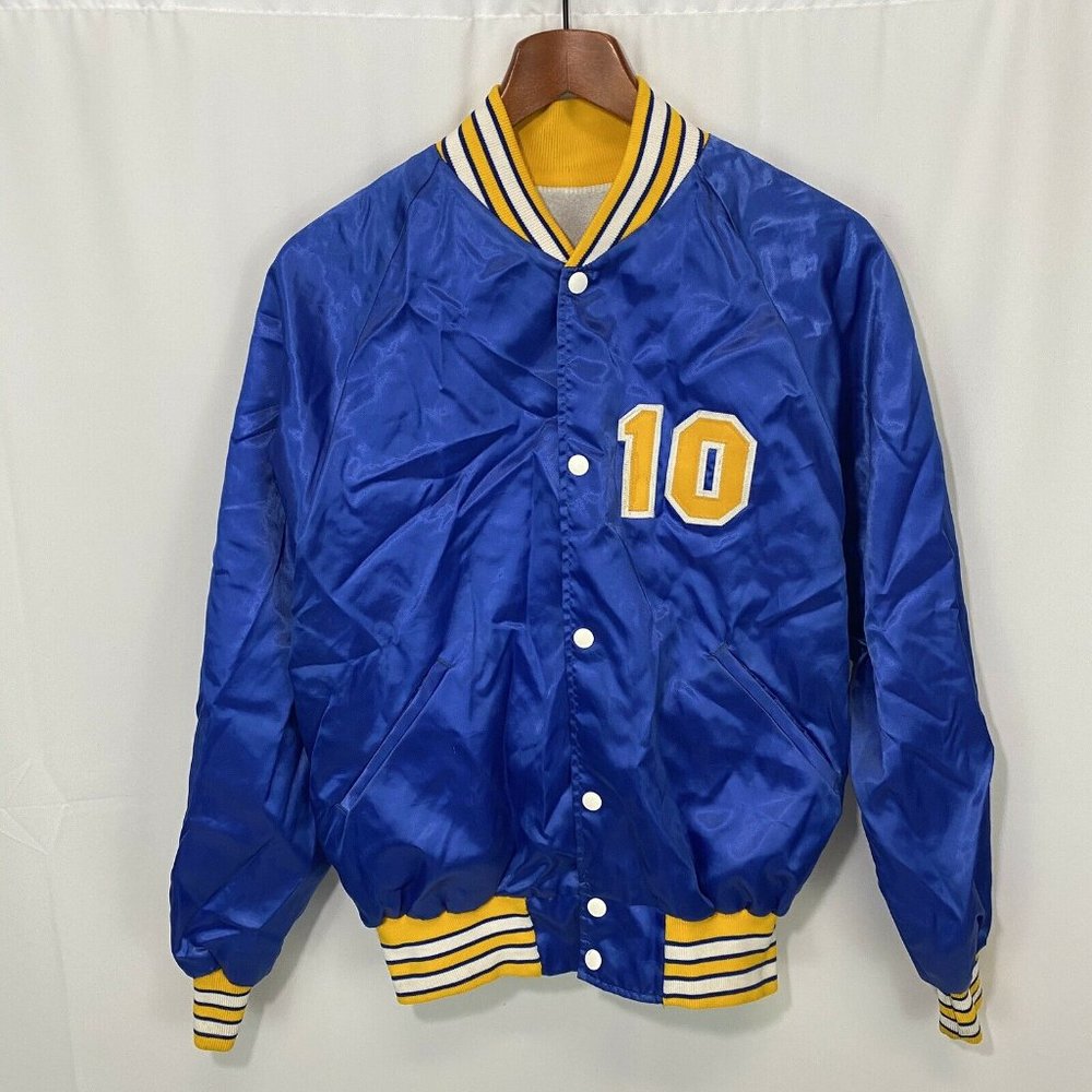 70s Vintage Bike Classic Bomber Jacket M